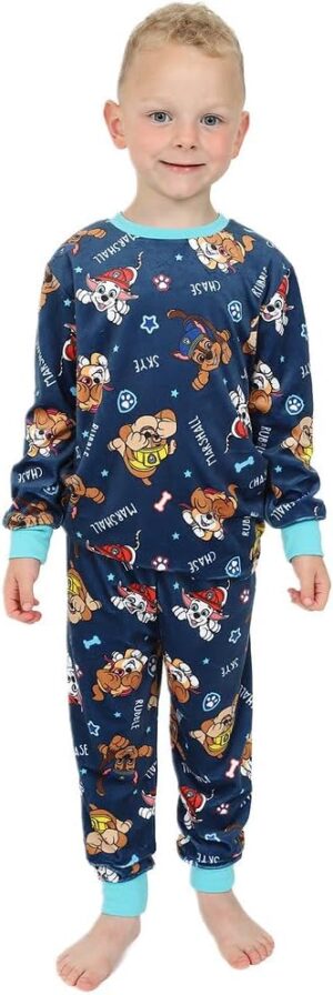 Pyjama long en polaire Pat Patrouille