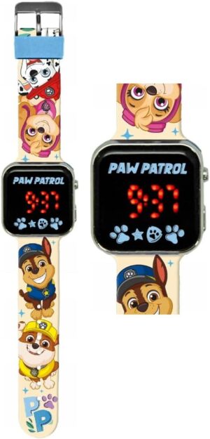 Montre numérique LED Pat Patrouille