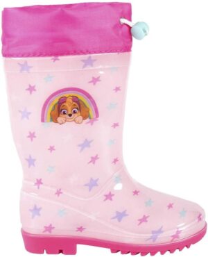 Bottes de pluie Pat Patrouille rose enfant