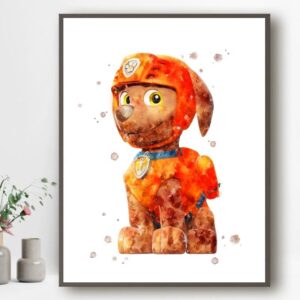Affiche Pat Patrouille Zuma 30x40 sans cadre