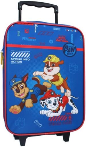 Valise Pat Patrouille à roulettes 42 cm