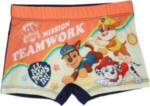 Boxer de bain Pat Patrouille enfant