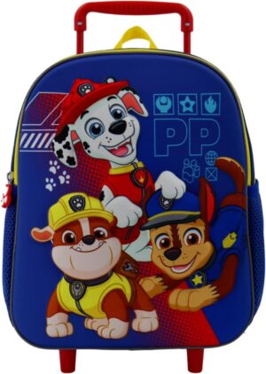 Valise Pat Patrouille à roulettes enfant