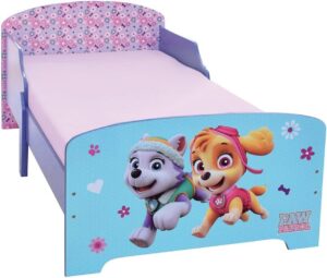 Lit enfant Pat Patrouille 140x70 cm avec Stella et Everest