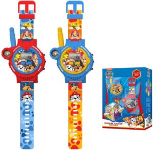 Montres talkies-walkies Pat Patrouille 2 en 1 par paire