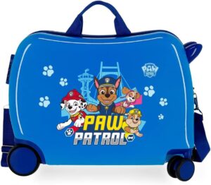 Valise enfant Pat Patrouille rigide 4 roues 34 L