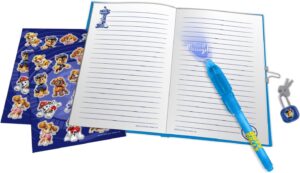 Journal avec stylo magique Pat Patrouille