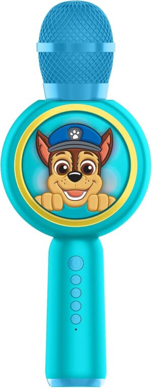 Microphone karaoké Pat Patrouille Chase avec haut-parleur sans fil
