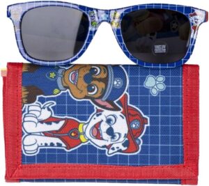 Ensemble lunettes de soleil et portefeuille Pat Patrouille