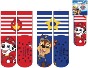 Chaussettes antidérapantes Pat Patrouille lot de 2