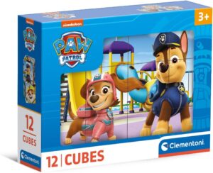 Puzzle cubes Pat Patrouille 12 pièces Clementoni