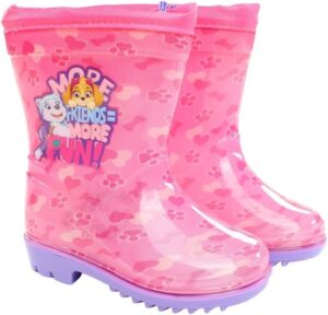 Botte Pat Patrouille rose enfant