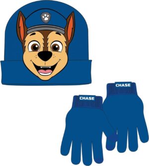 Ensemble 2 pièces bonnet et gants Pat Patrouille