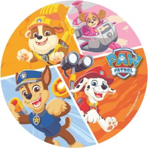 Disque azyme Pat Patrouille 20 cm