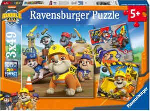 Lot de 3 puzzles Pat Patrouille Ruben 49 pièces