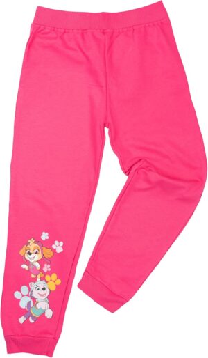 Pantalon de survêtement Pat Patrouille Stella et Everest rose