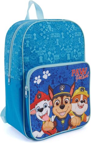 Sac à dos Pat Patrouille bleu 36x24x12 cm