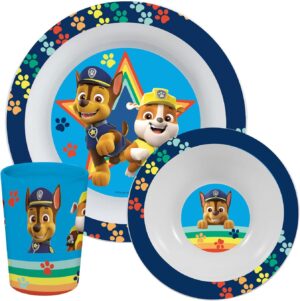 Set petit-déjeuner Pat Patrouille 3 pièces
