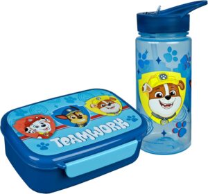 Set boîte à goûter et gourde Pat Patrouille