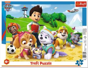 Puzzle en cadre Pat Patrouille 25 pièces