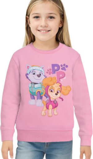 Sweat Pat Patrouille rose enfant