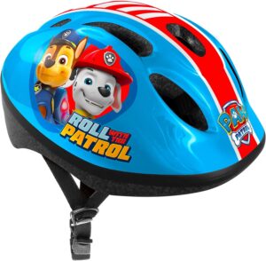 Casque vélo Pat Patrouille réglable 53 à 56 cm