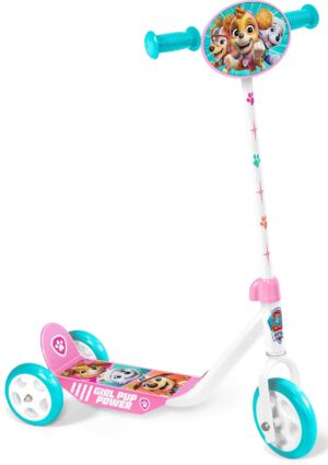 Trottinette 3 roues Pat Patrouille rose bleu