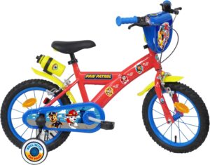 Vélo 14 pouces Pat Patrouille avec stabilisateurs