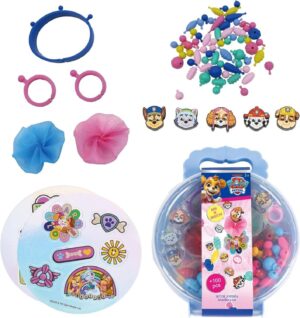 Boîte à bijoux créative Pat Patrouille 100 pièces