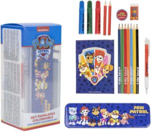 Coffret papeterie et coloriage Pat' Patrouille