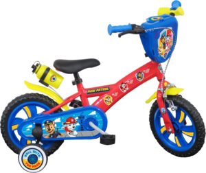 Vélo 12 Pat Patrouille avec stabilisateurs