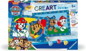 Peinture par numéros Pat Patrouille CreArt Junior