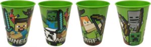 Lot de 4 gobelets Pat Patrouille 260 ml