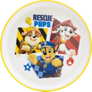 Assiette réutilisable Pat Patrouille antidérapante