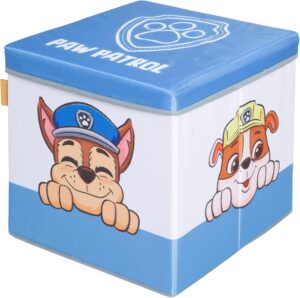 Boîte de rangement pliable Pat Patrouille