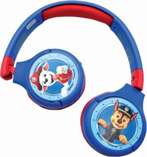 Casque audio Pat Patrouille 2-en-1 Bluetooth et filaire
