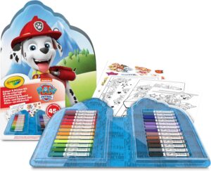 Mallette couleurs et autocollants Pat' Patrouille