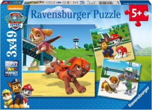 Lot de 3 puzzles Pat Patrouille 49 pièces