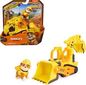 Véhicule Pat Patrouille Ruben bulldozer avec figurine
