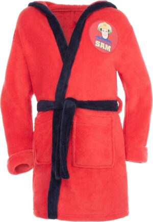 Peignoir à capuche Pat Patrouille enfant rouge 110-116