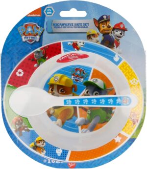 Set bol et cuillère Pat Patrouille pour bébé