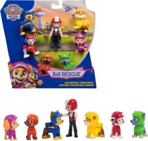 Coffret 7 figurines Pat Patrouille Air Rescue