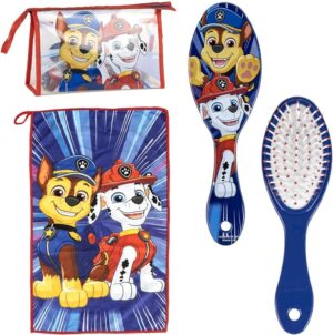 Kit de toilettage enfant Pat Patrouille avec trousse