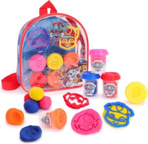 Sac à dos pâte à modeler Pat Patrouille 5 pots