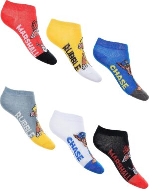 Lot de 6 paires de chaussettes de sport Pat Patrouille