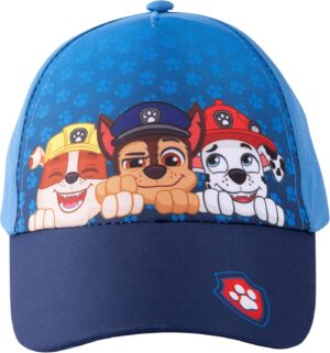 Casquette Pat Patrouille Chase Marcus Ruben bleue