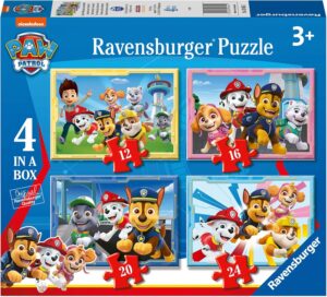 Puzzle Pat Patrouille 4 puzzles évolutifs