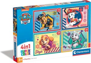 Puzzle 4 en 1 Pat Patrouille