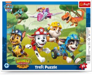 Puzzle cadre Pat Patrouille 25 grandes pièces