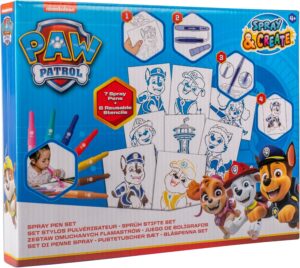 Kit de stylos pulvérisateurs Pat Patrouille